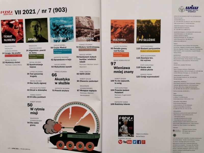 POLSKA ZBROJNA NR 7 (903) LIPIEC 2021 