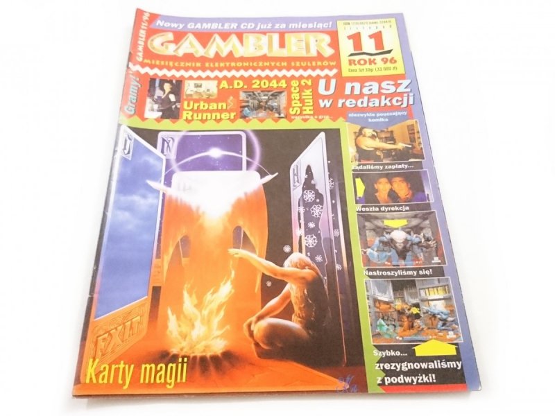GAMBLER LISTOPAD NR 11 ROK 96