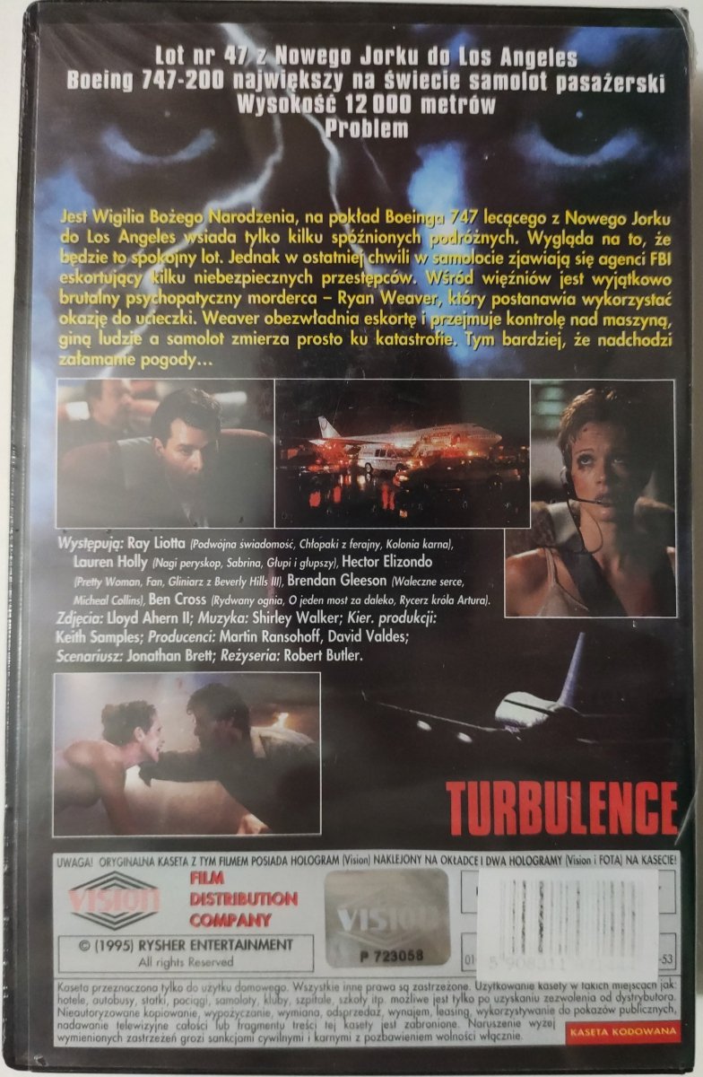 VHS. TURBULENCJA