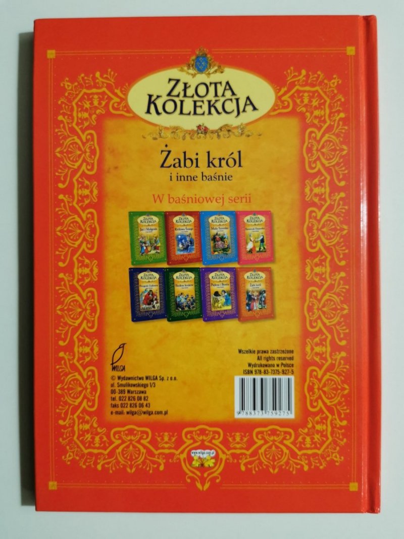ŻABI KRÓL I INNE BAŚNIE - Liliana Fabisińska 