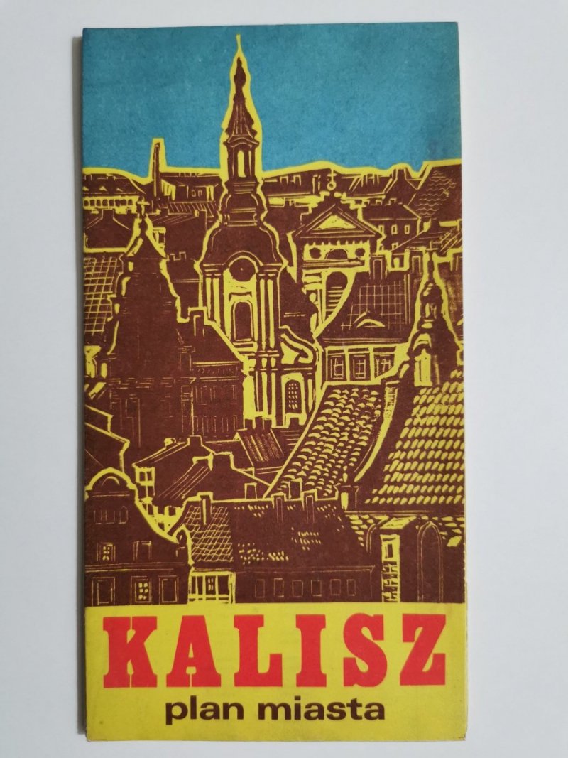 KALISZ. PLAN MIASTA 1976