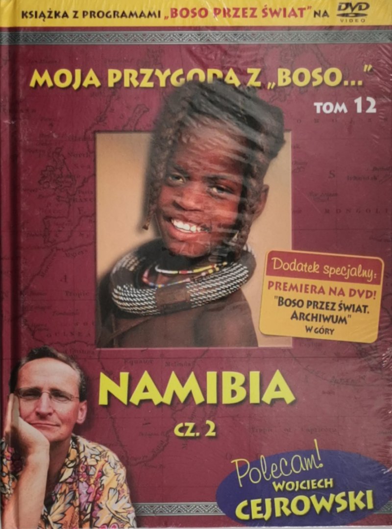DVD. MOJA PRZYGODA Z „BOSO” TOM 12 NAMIBIA CZ.2. Wojciech Cejrowski