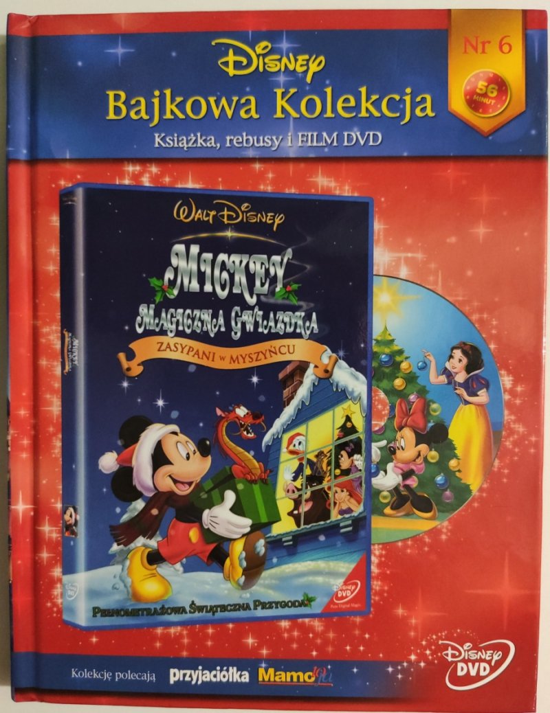 DVD. MICKEY MAGICZNA GWIAZDKA ZASYPANI W MYSZYŃCU