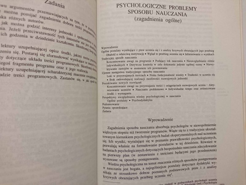 PSYCHOLOGIA WYCHOWAWCZA CZĘŚĆ 1 - Maria Przetacznik-Gierowska 1994