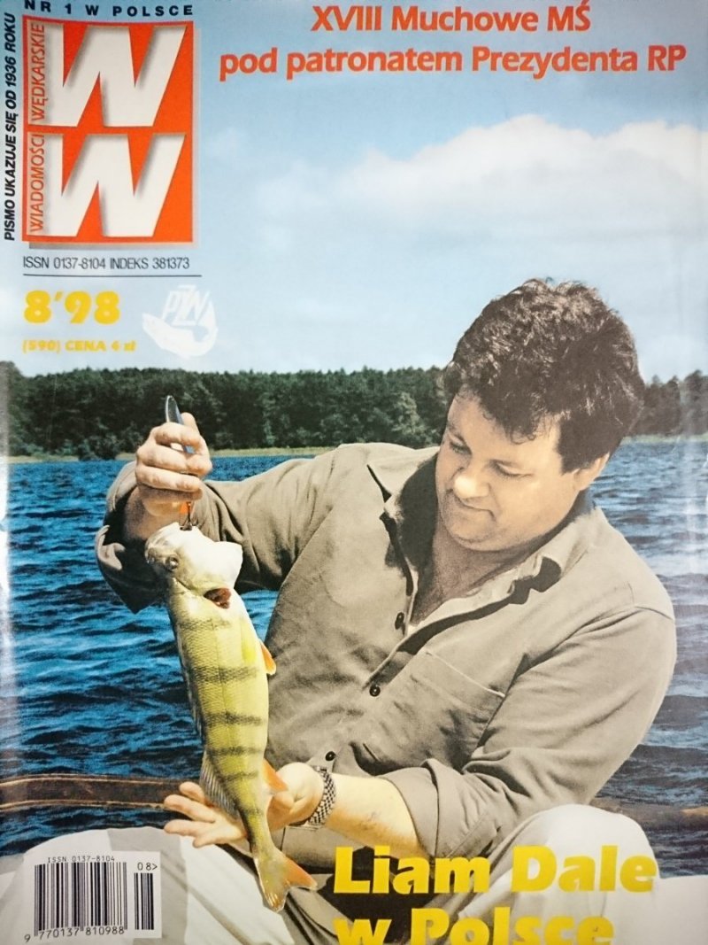 WIADOMOŚCI WĘDKARSKIE 8-1998