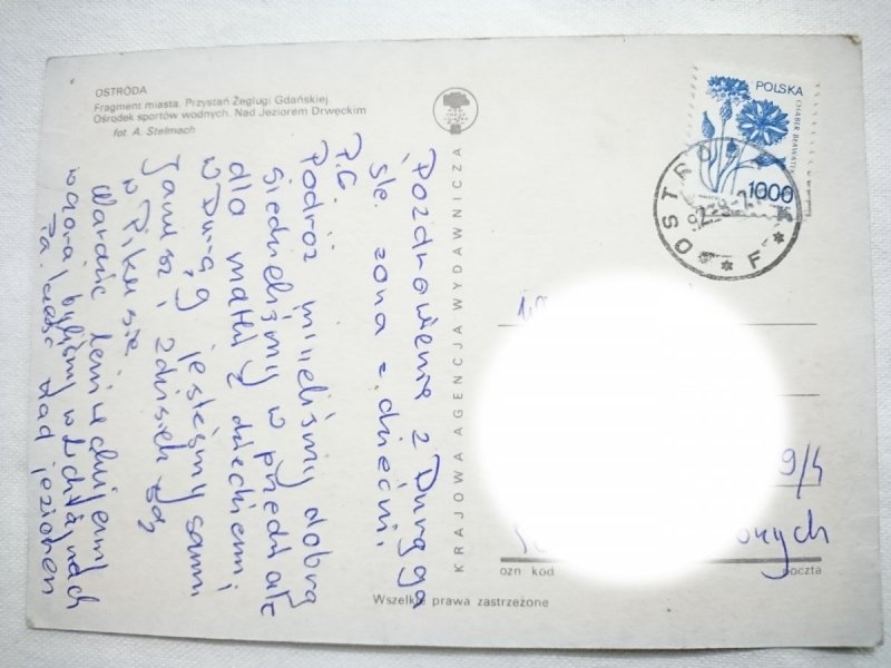 OSTRÓDA. FRAGMENT MIASTA I INNE FOT. STELMACH