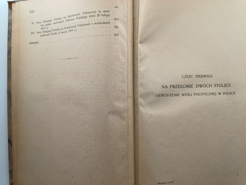POLITYKA POLSKA I ODBUDOWANIE PAŃSTWA – 1925 R - Roman Dmowski