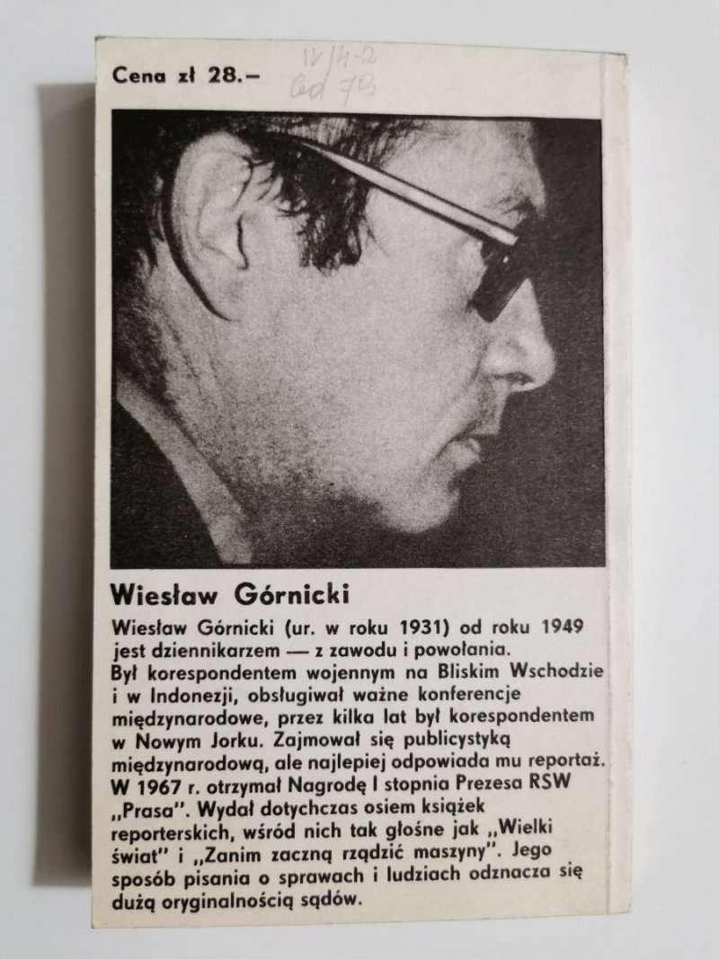 SCENY PRZYDROŻNE - Wiesław Górnicki 1979