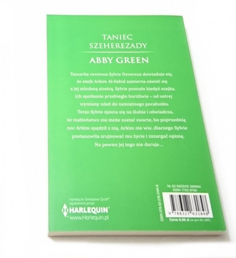 TANIEC SZEHEREZADY - Abby Green 2017