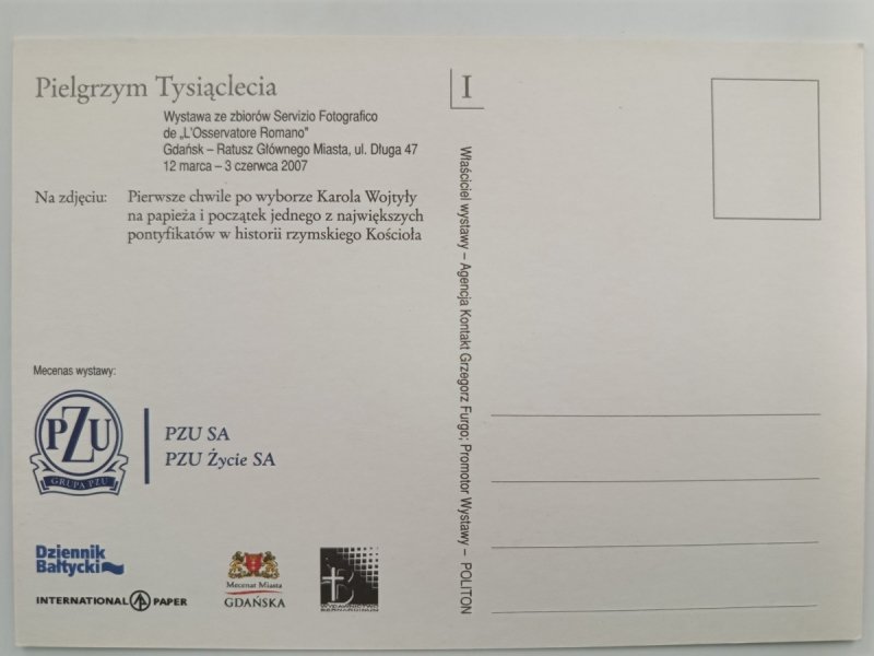 JAN PAWEŁ II PIELGRZYM TYSIĄCLECIA