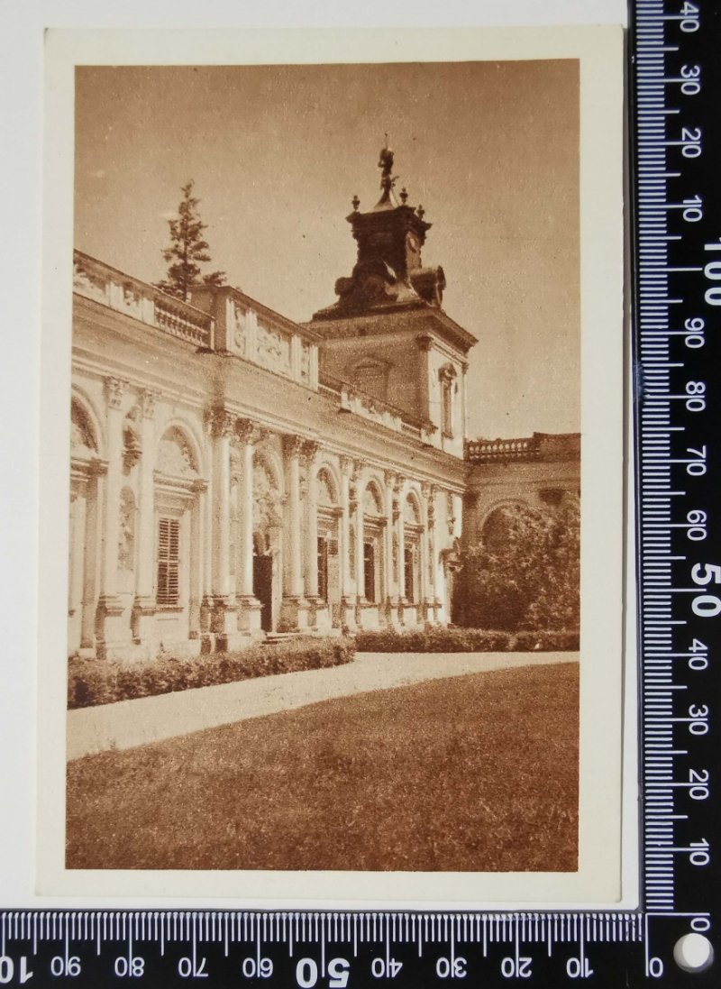 WILANÓW. FRAGMENT PAŁACU