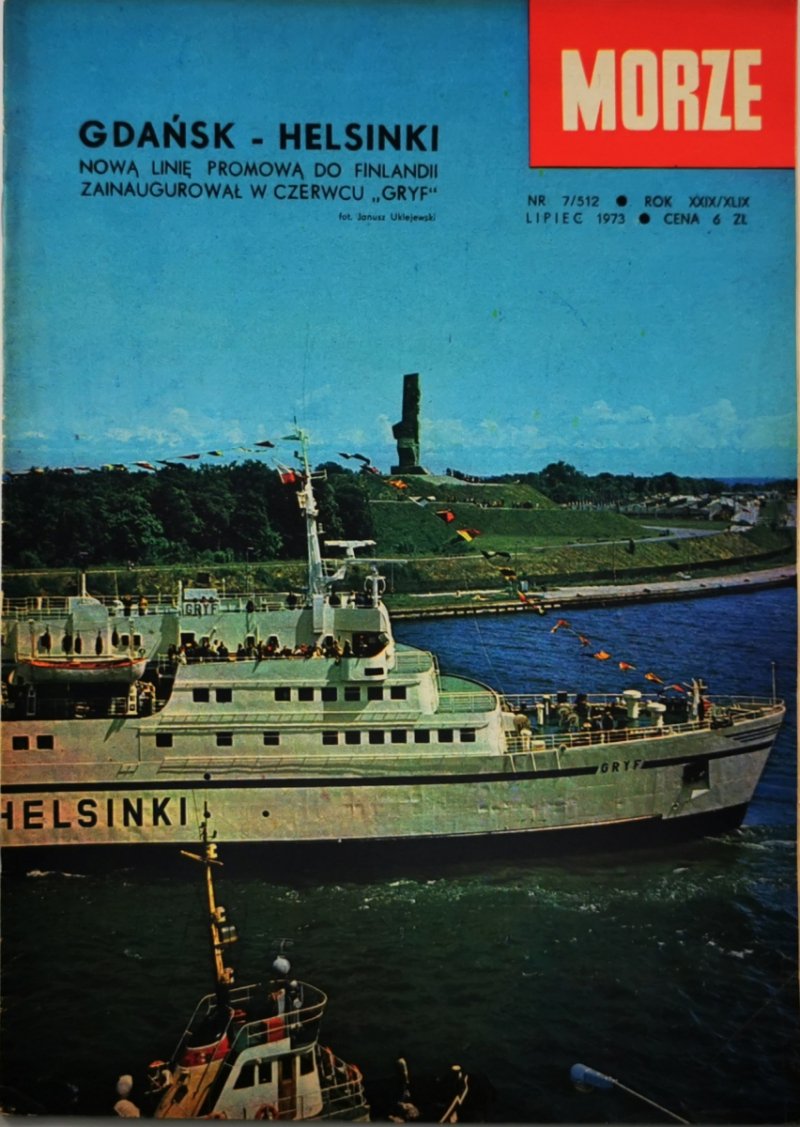 MORZE NR. 7/512 LIPIEC 1973