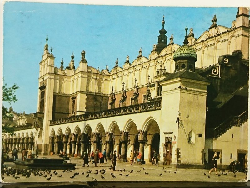 KRAKÓW. RYNEK GŁÓWNY - SUKIENNICE