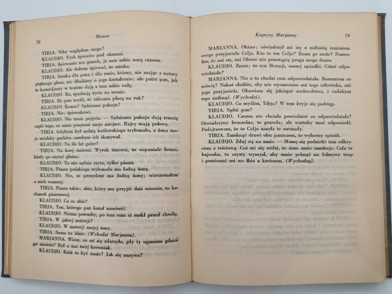 NIE IGRA SIĘ Z MIŁOŚCIĄ – 1930 R - Musset