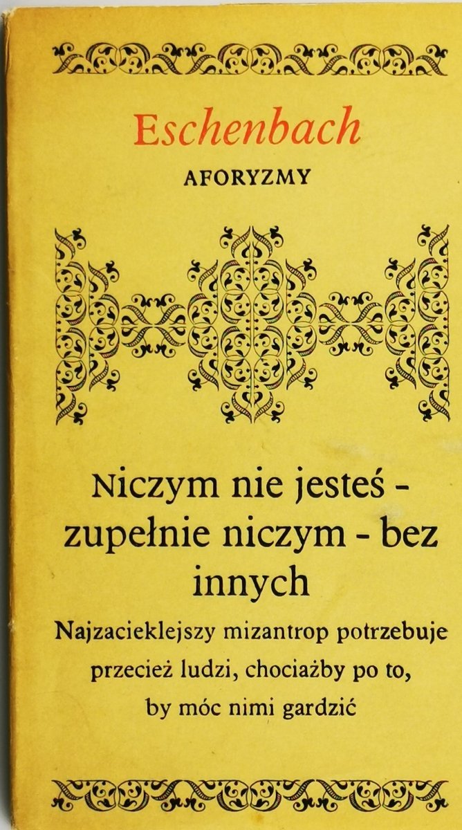 AFORYZMY - Marie von Ebner-Eschenbach