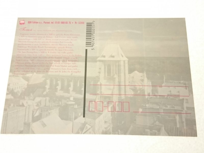 TORUŃ FRAGMENT MURÓW OBRONNYCH FOT. KRAKOWIAK