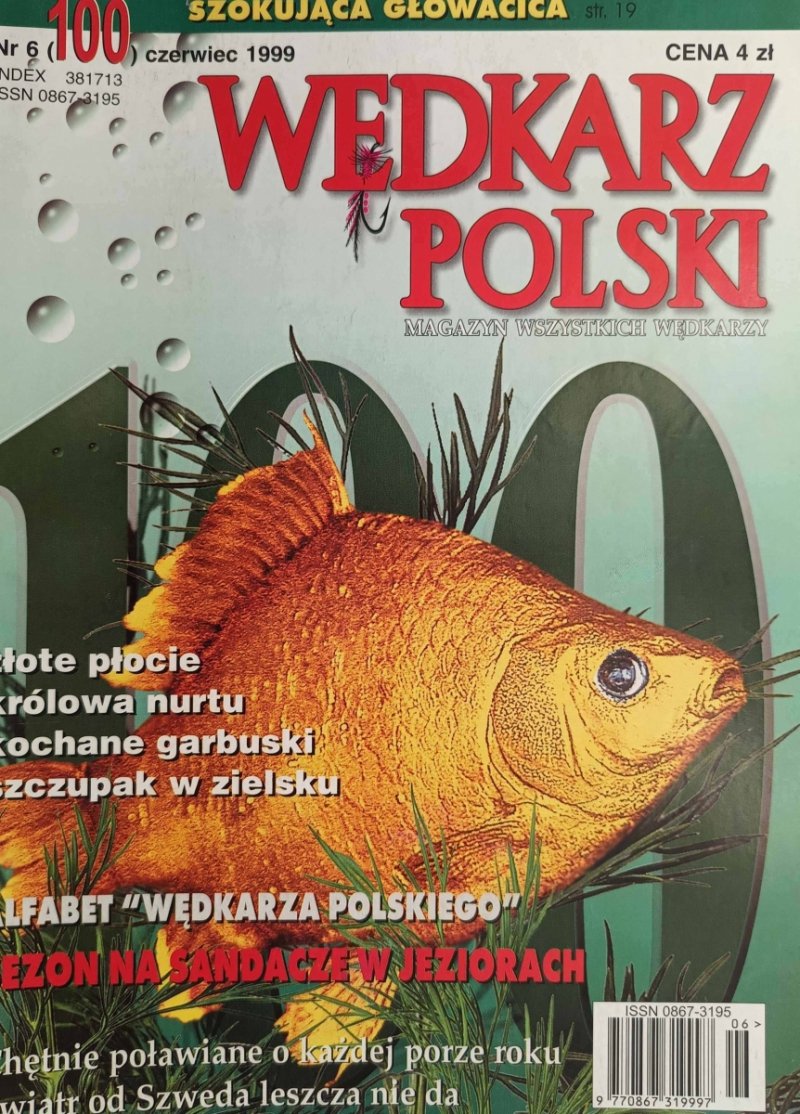 WĘDKARZ POLSKI CZERWIEC 1999