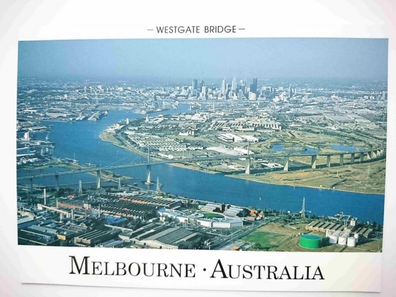 MELBOURNE. AUSTRALIA, WESTGATE BRIDGE