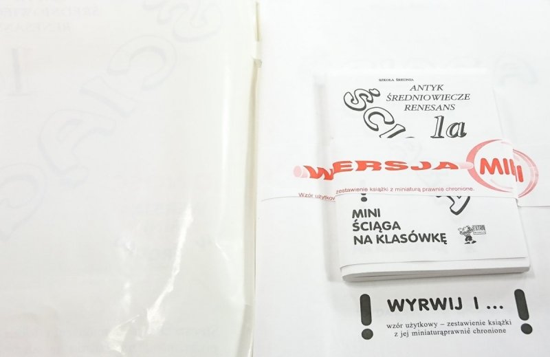 ŚCIĄGA 1a ANTYK ŚREDNIOWIECZE RENESANS