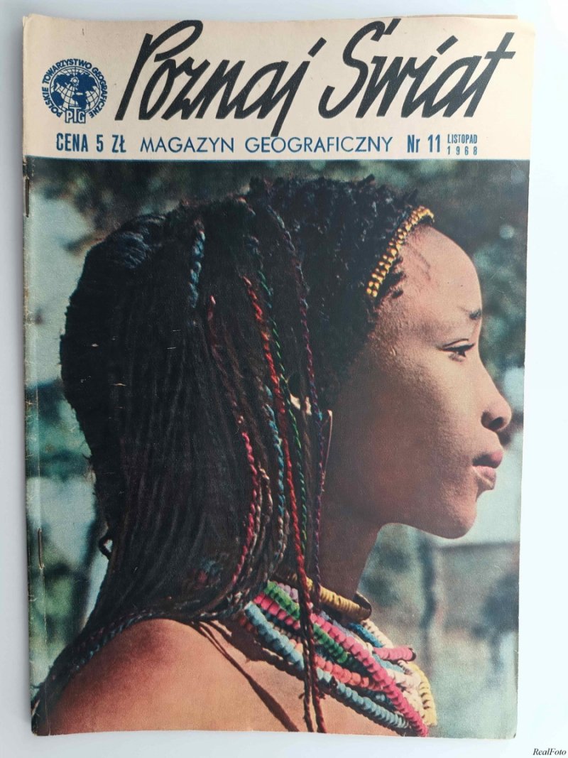 POZNAJ ŚWIAT NR 11 LISTOPAD 1968 (192)
