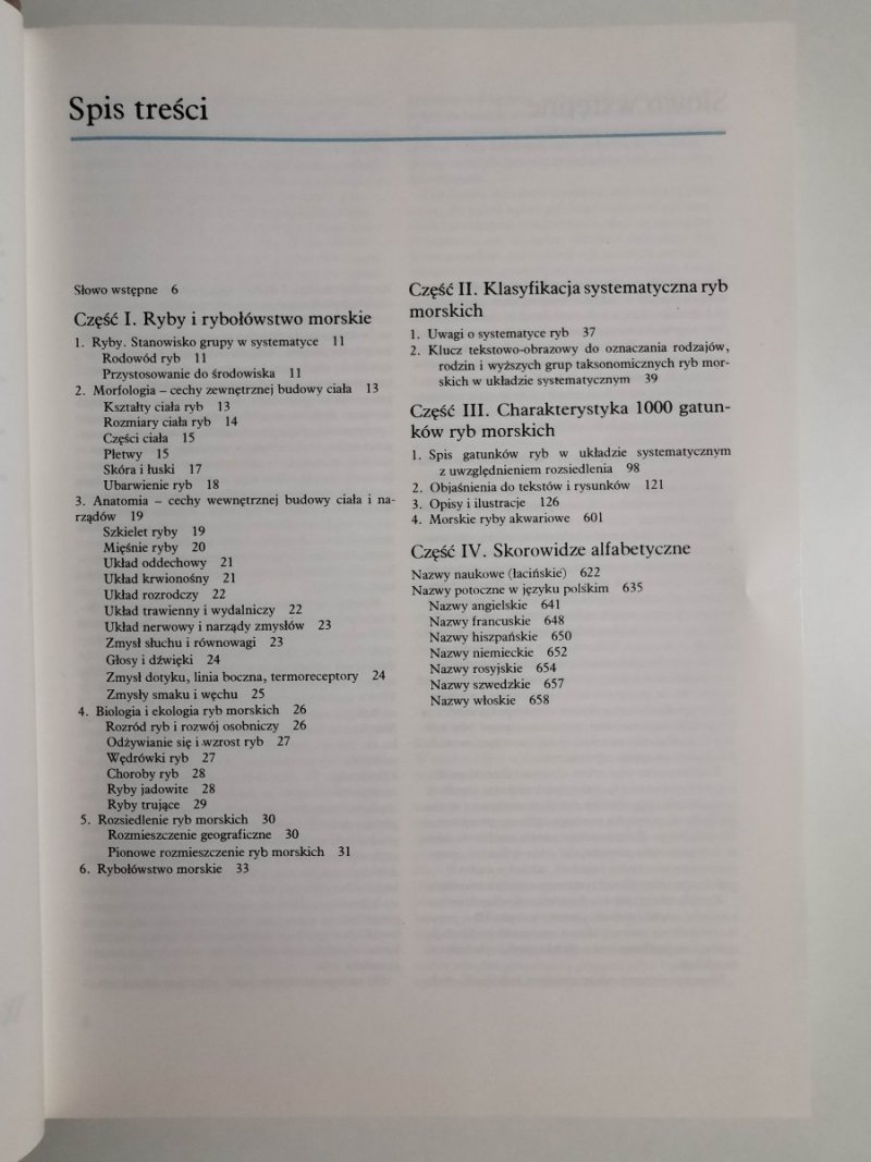 ENCYKLOPEDIA RYB MORSKICH - Stanisław Rutkowicz 1982