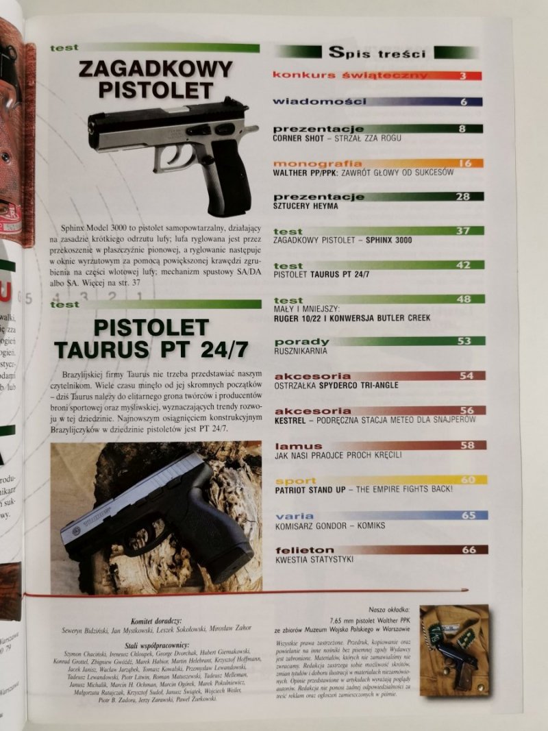 STRZAŁ MAGAZYN O BRONI NR 12 (44) GRUDZIEŃ 2006