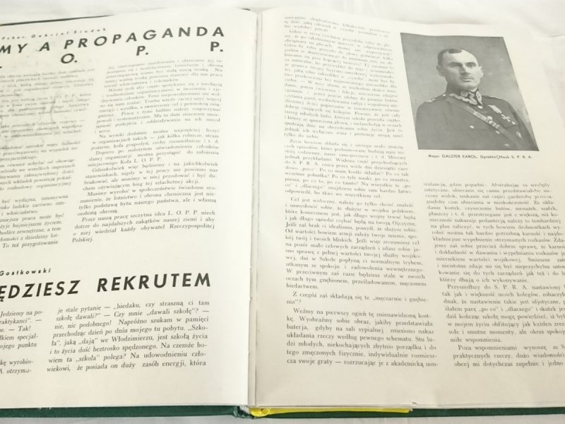 SZKOŁA PODCHORĄŻYCH REZERWY ARTYLERJI 1932-33