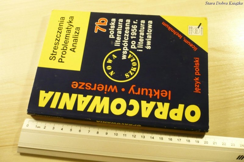 OPRACOWANIA 7b POLSKA LITERATURA WSPÓŁCZESNA 