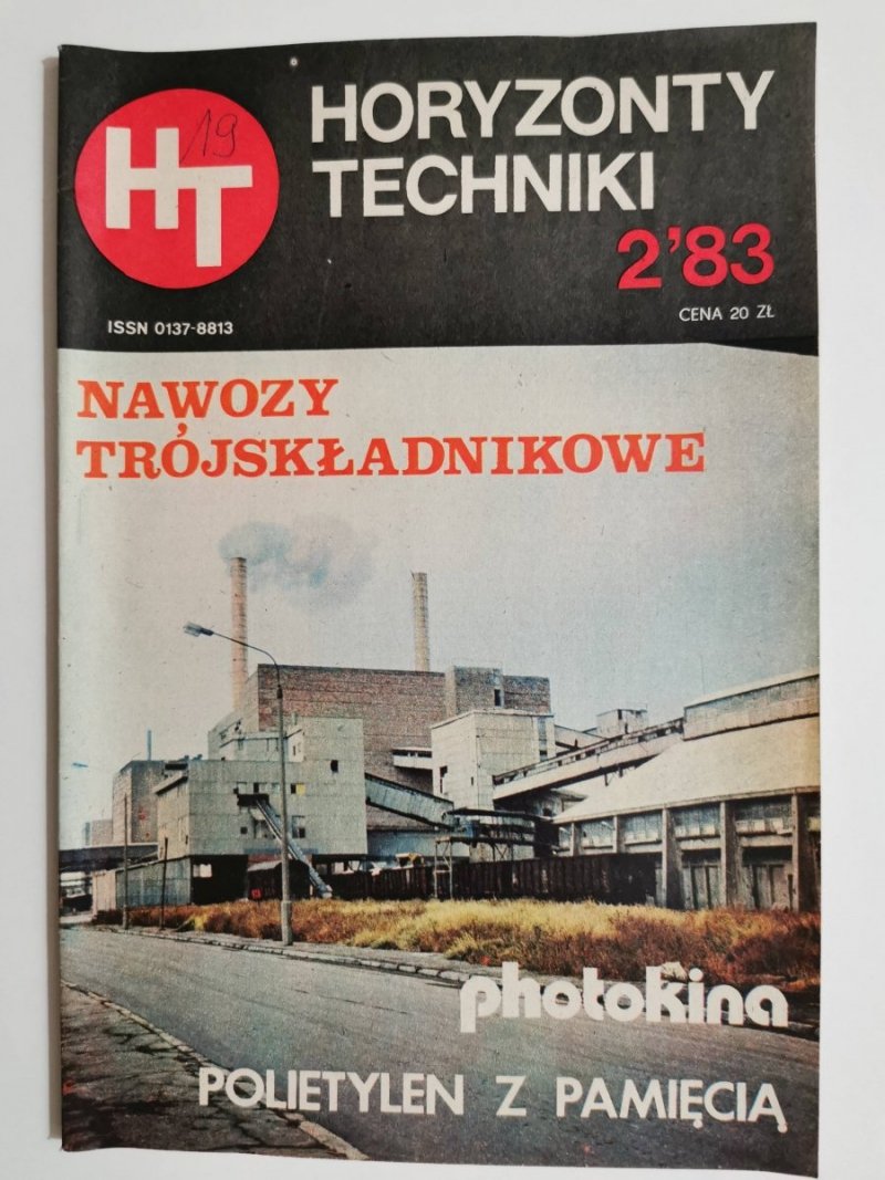 HORYZONTY TECHNIKI NR 2'83 NAWOZY TRÓJSKŁADNIKOWE