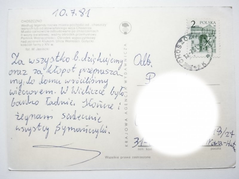 CHOSZCZNO. PIĘĆ UJĘĆ FOT. JASIECKI