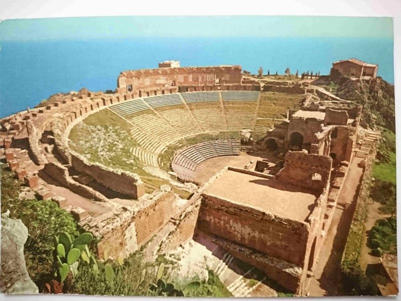 TAORMINA. TEATRO GRECO – LA CAVEA
