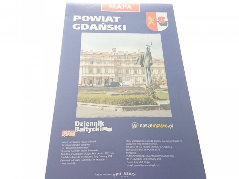MAPA. POWIAT GDAŃSKI