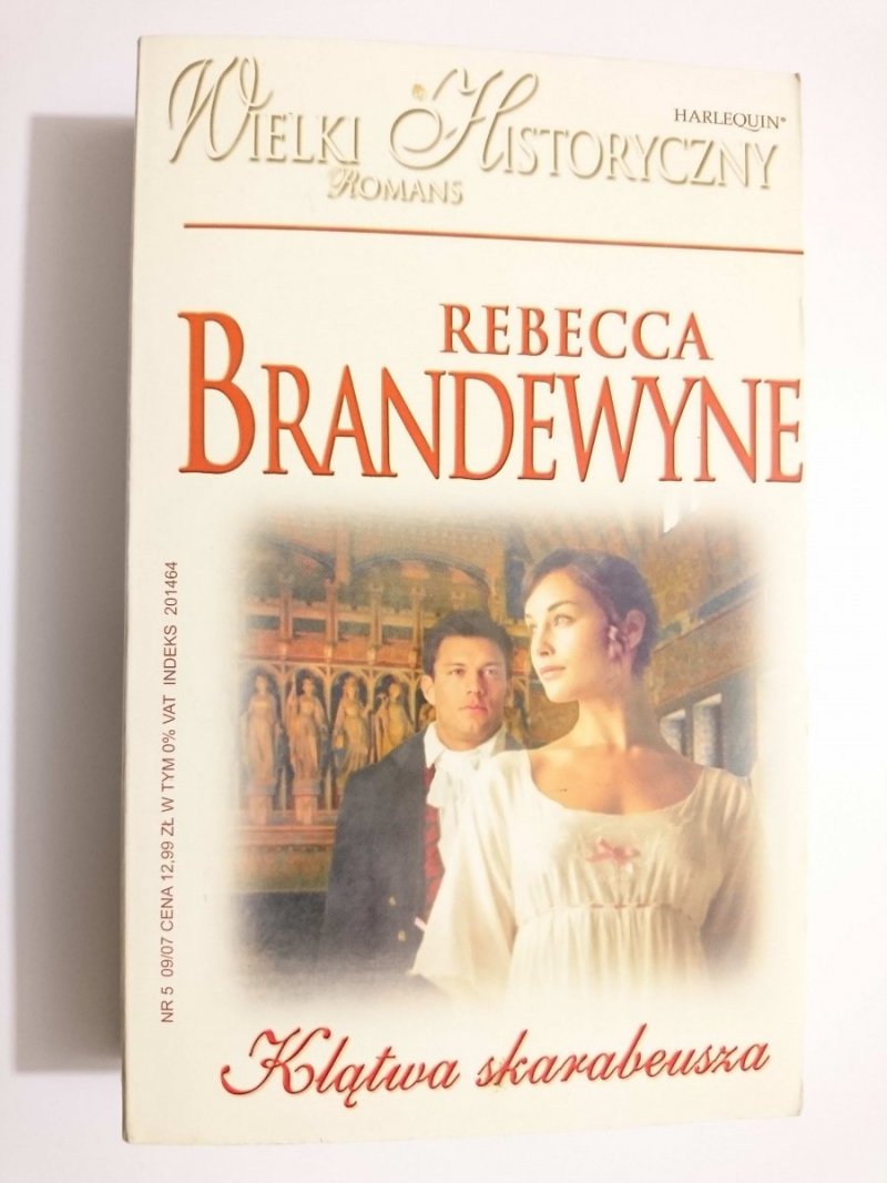 KLĄTWA SKARABEUSZA - Rebecca Brandewyne 2007