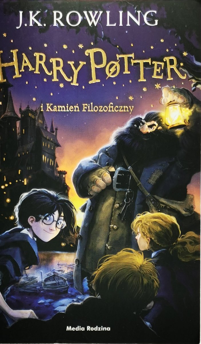 HARRY POTTER I KAMIEŃ FILOZOFICZNY - J. K. Rowling