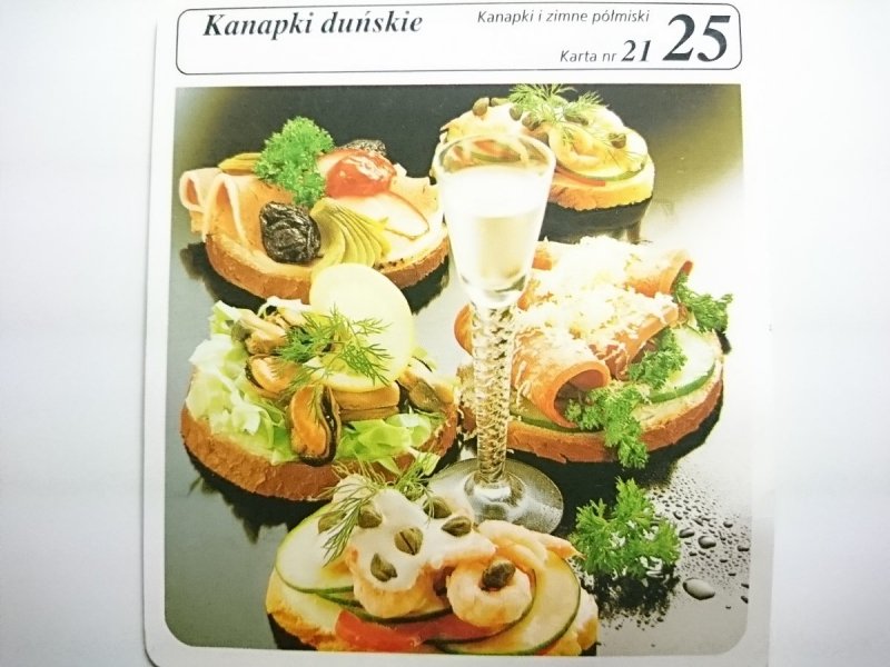 KARTA KULINARNA NR 21 KANAPKI DUŃSKIE