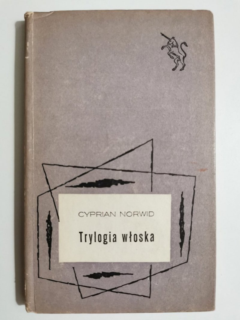 TRYLOGIA WŁOSKA - Cyprian Norwid 1963
