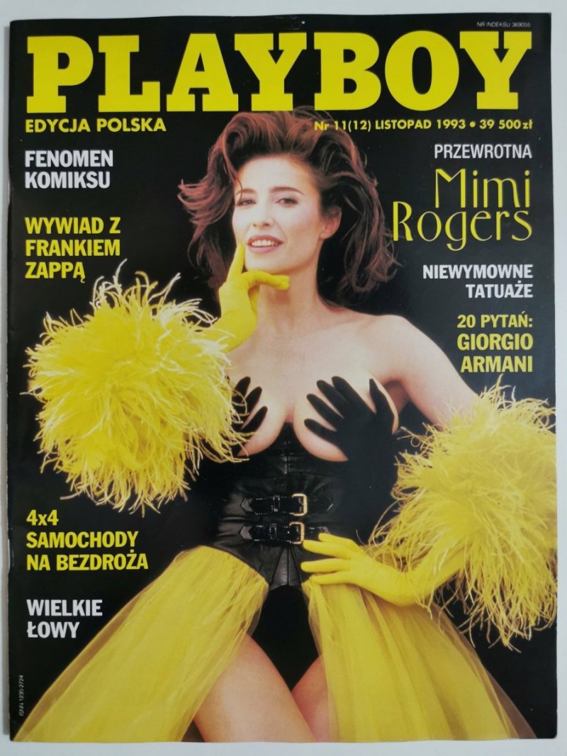PLAYBOY NR 11 (12) LISTOPAD 1993 MIMI ROGERS