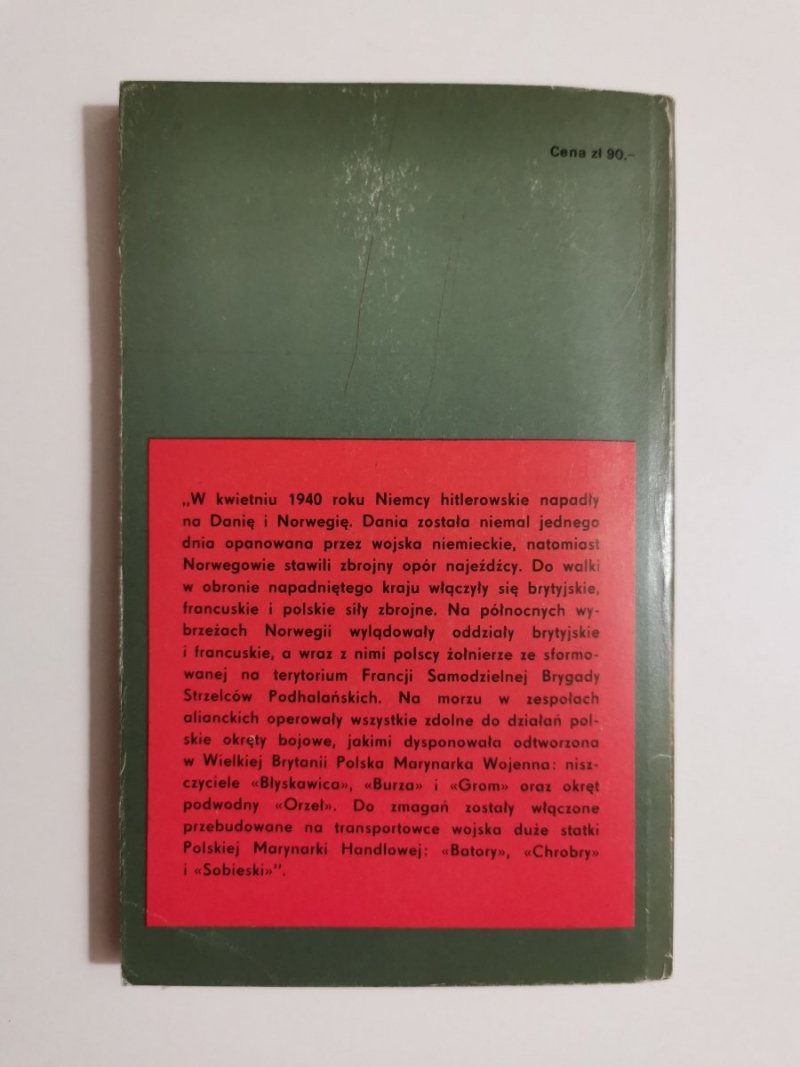 NA WODACH NORWEGII - Edmund Kosiarz 1982