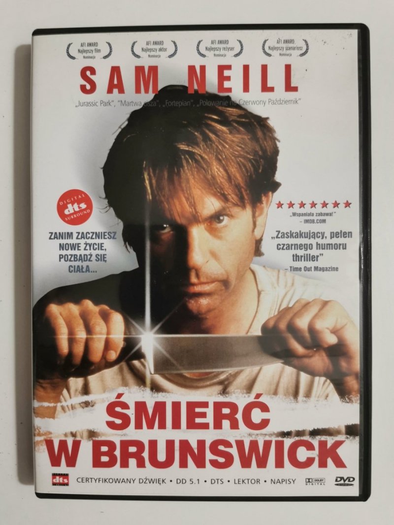 ŚMIERĆ W BRUNSWICK. FILM DVD 