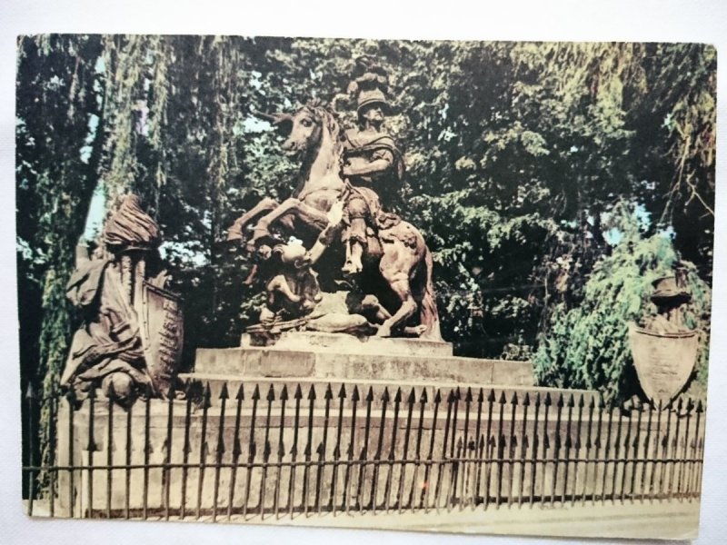 WARSZAWA. POMNIK KRÓLA JANA III FOT. KRASSOWSKI