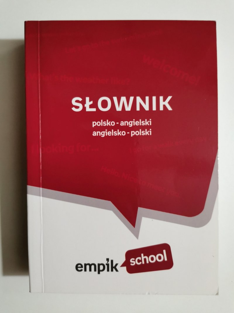 SŁOWNIK POLSKO-ANGIELSKI ANGIELSKO-POLSKI
