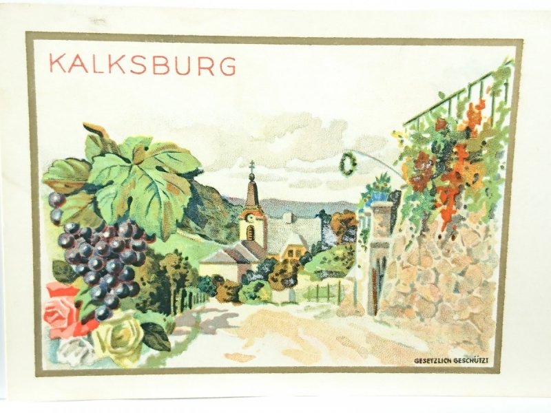 KALKSBURG. GESETZLICH GESCHUTZT