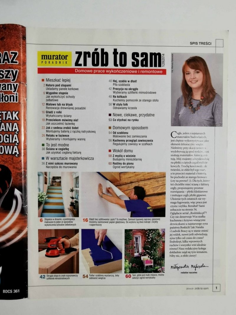MURATOR PORADNIK. ZRÓB TO SAM NR 1 (29) 2014