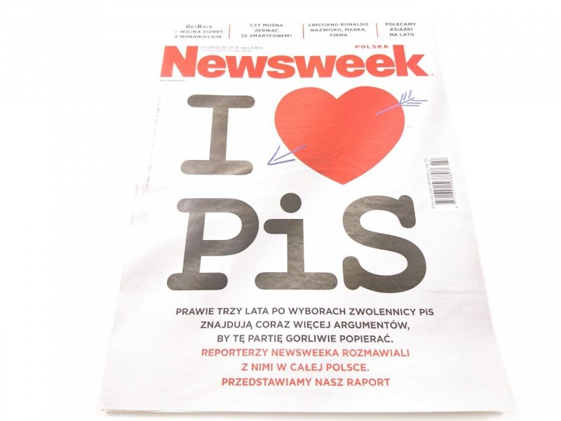 NEWSWEEK NR 27/2018 25.06-1.07.18 I LOVE PIS