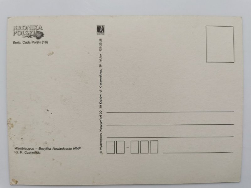 WAMBIERZYCE – BAZYLIKA NAWIEDZENIA NMP FOT. CZERWIŃSKI