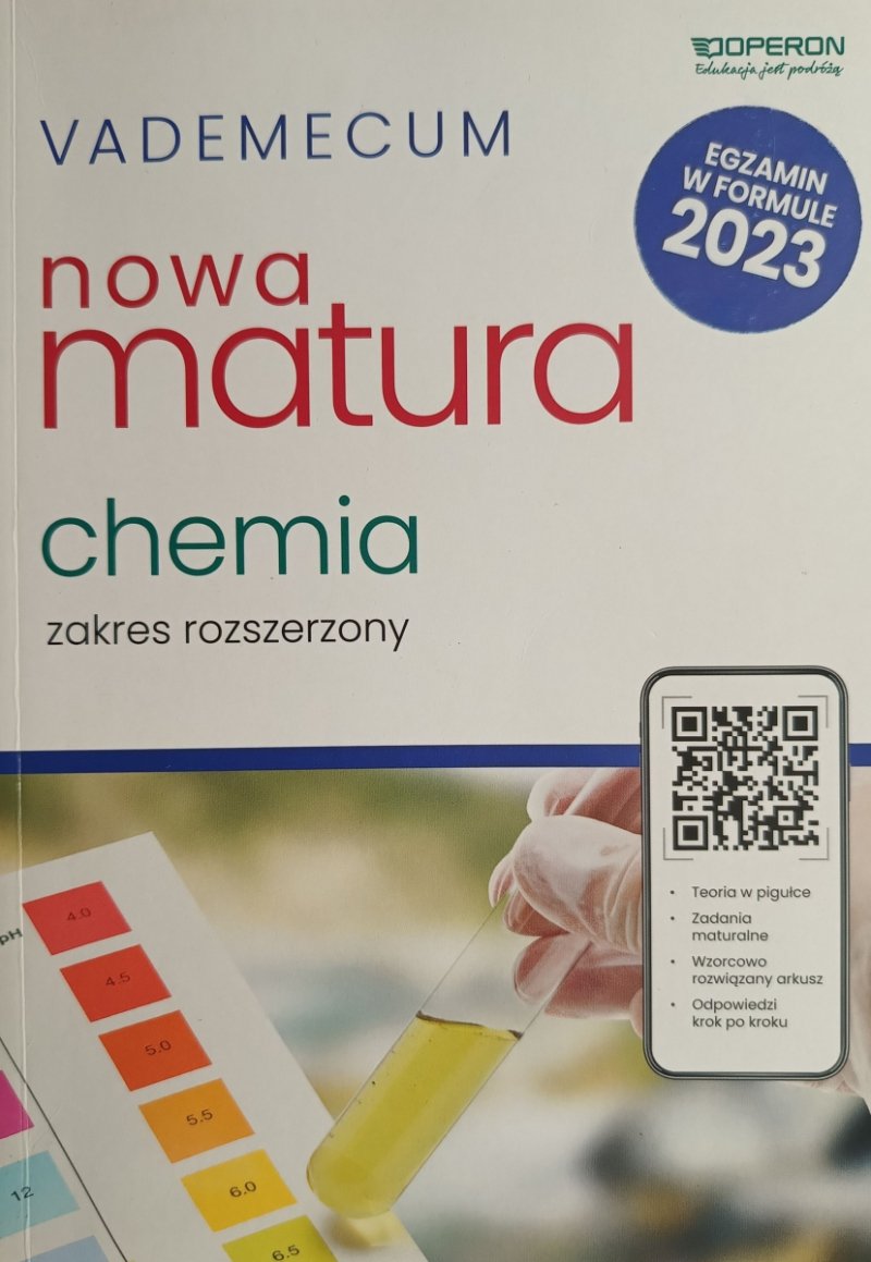 NOWA MATURA VADEMECUM CHEMIA P. R - Joanna Drzeżdżon
