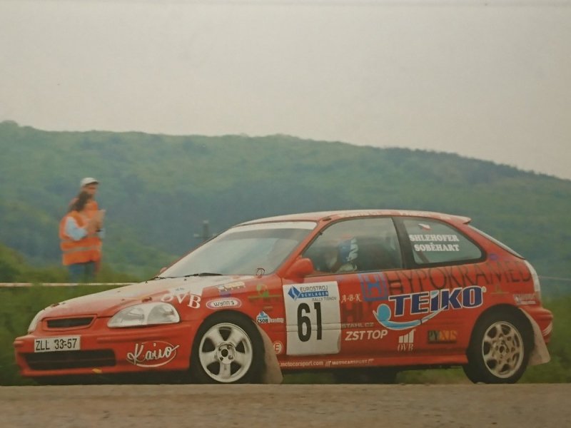 RAJD WRC 2005 ZDJĘCIE NUMER #132 HONDA CIVIC