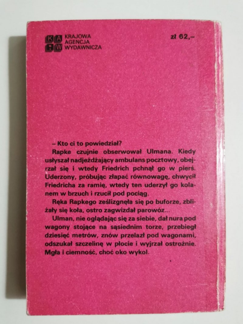 KRACH CZARNYCH GNOMÓW - Rościsław Sambuk 1982