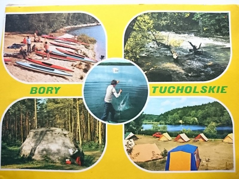 BORY TUCHOLSKIE. NA TRASIE SPŁYWU... FOT. W. ŻYŁA