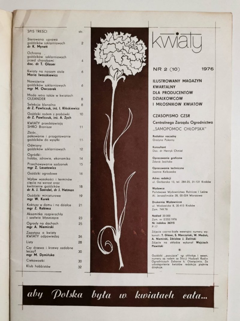 KWIATY NR 2/1976